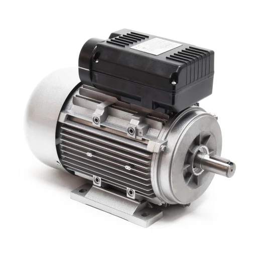 Moteur électrique monophasé 2 pôles – 230 V, 2,2 KW (3 CV), 2850 TR/Min – avec Condensateur de démarrage et Bobinage en Aluminium – Moteur asynchrone 230V Aluminium
