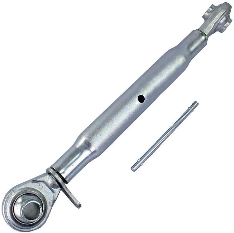 Cermag - 50001 - Barre de poussée (troisième point mécanique) pour tracteur - Diamètre 19 mm - L : 340/490 mm (min/max)