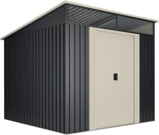 Abri de Jardin Wasabi Stark 5.60 m2 - Garantie 10 Ans - 236x238x203cm