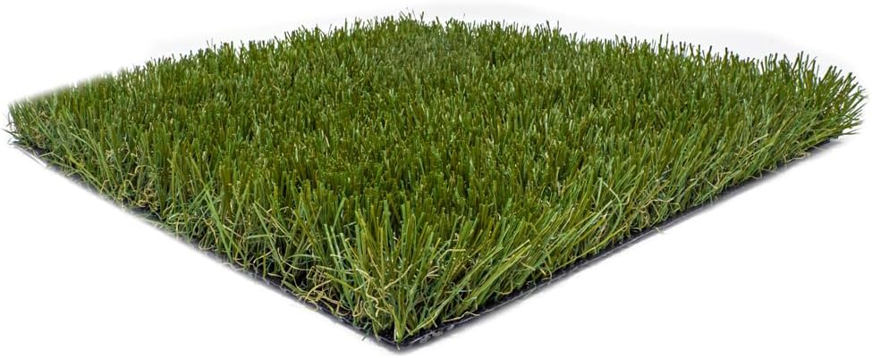 Gazon artificiel MIKONOS, Rouleau, Hauteur totale 35 mm, Dimensions : 2 x 5 m (10 m²)
