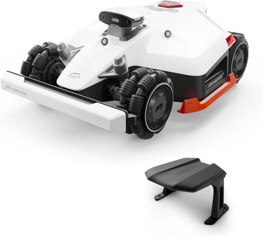 LUBA 2 AWD 5000X Robot Tondeuse sans Fil Périphérique, NetRTK+Vision, Aucune Antenne RTK Requise, Recommandé 5000m², Pentes à 80%, Hauteur de Coupe 25-70 mm, avec Module 4G LUBA 2 AWD 5000X(Garage Gratuit)