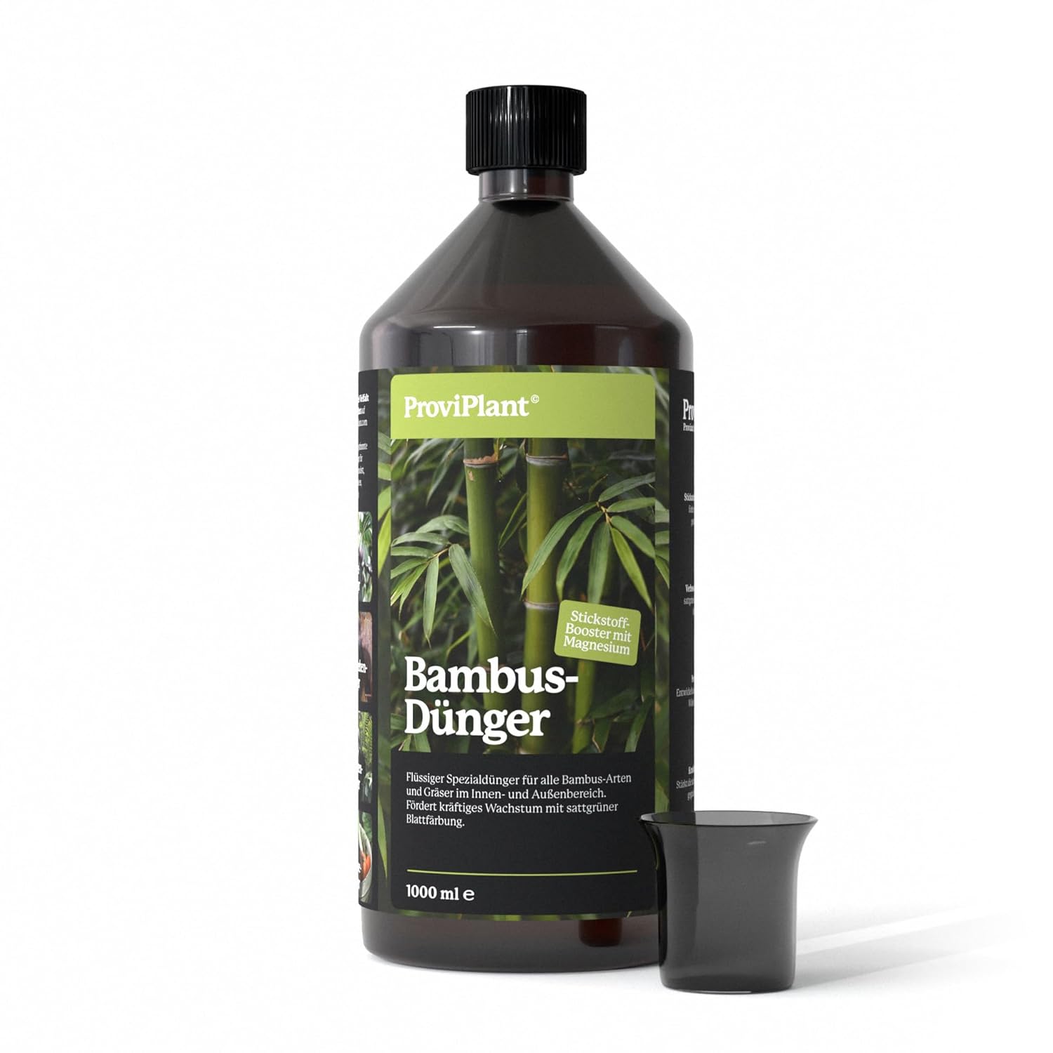ProviPlant Engrais liquide en bambou - Engrais spécial pour bambou et graminées ornementales - 1 litre de concentré pour jusqu'à 200 litres d'eau d'arrosage - Intérieur et extérieur - Fabriqué en 1 Liter bambou
