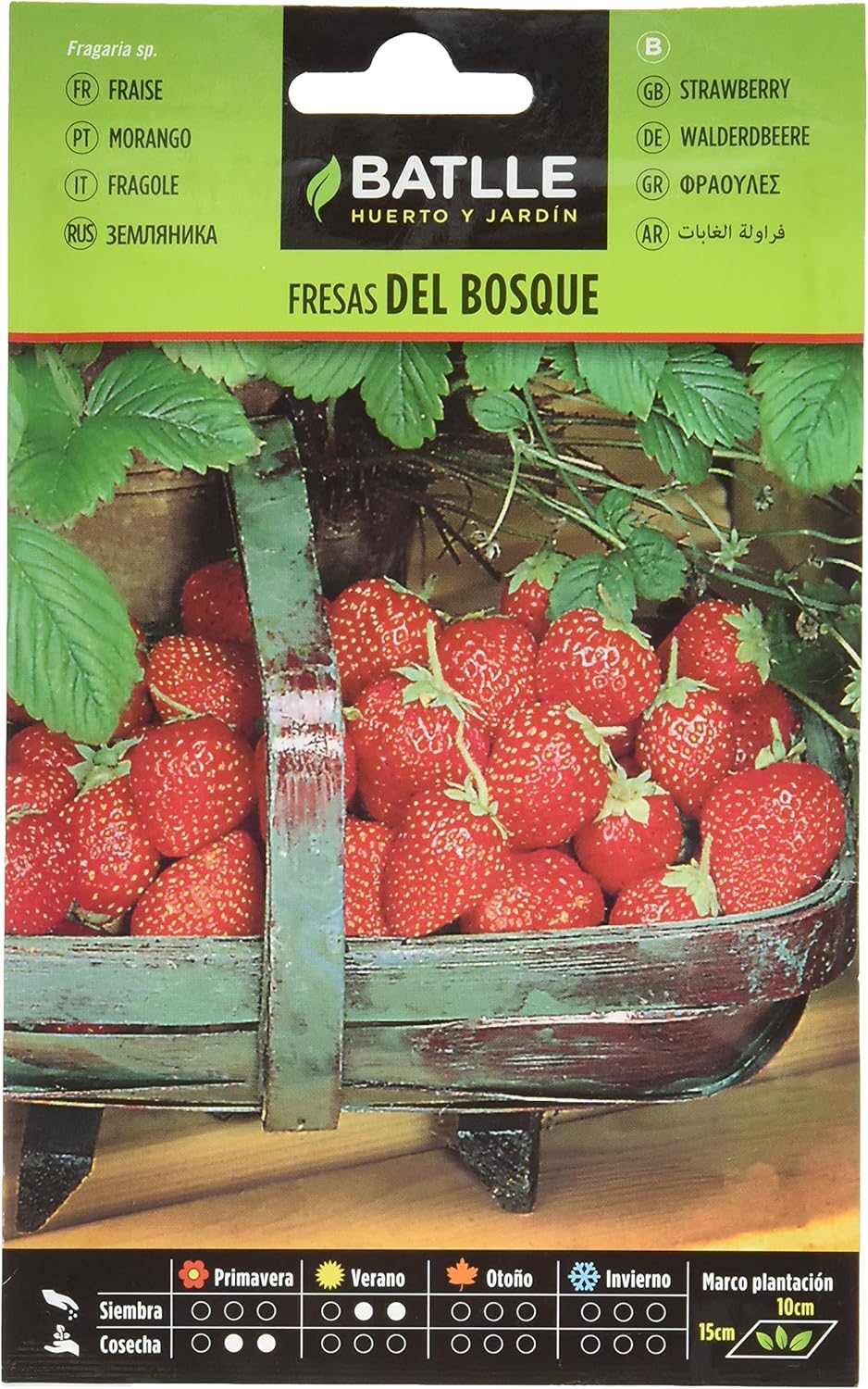 Graines aromatiques de Batlle - Fraises des bois (0,4g)