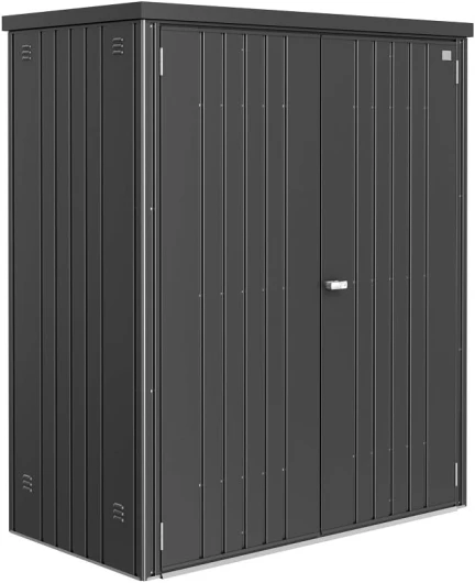 Northern Sheds Petite armoire en métal Gris foncé