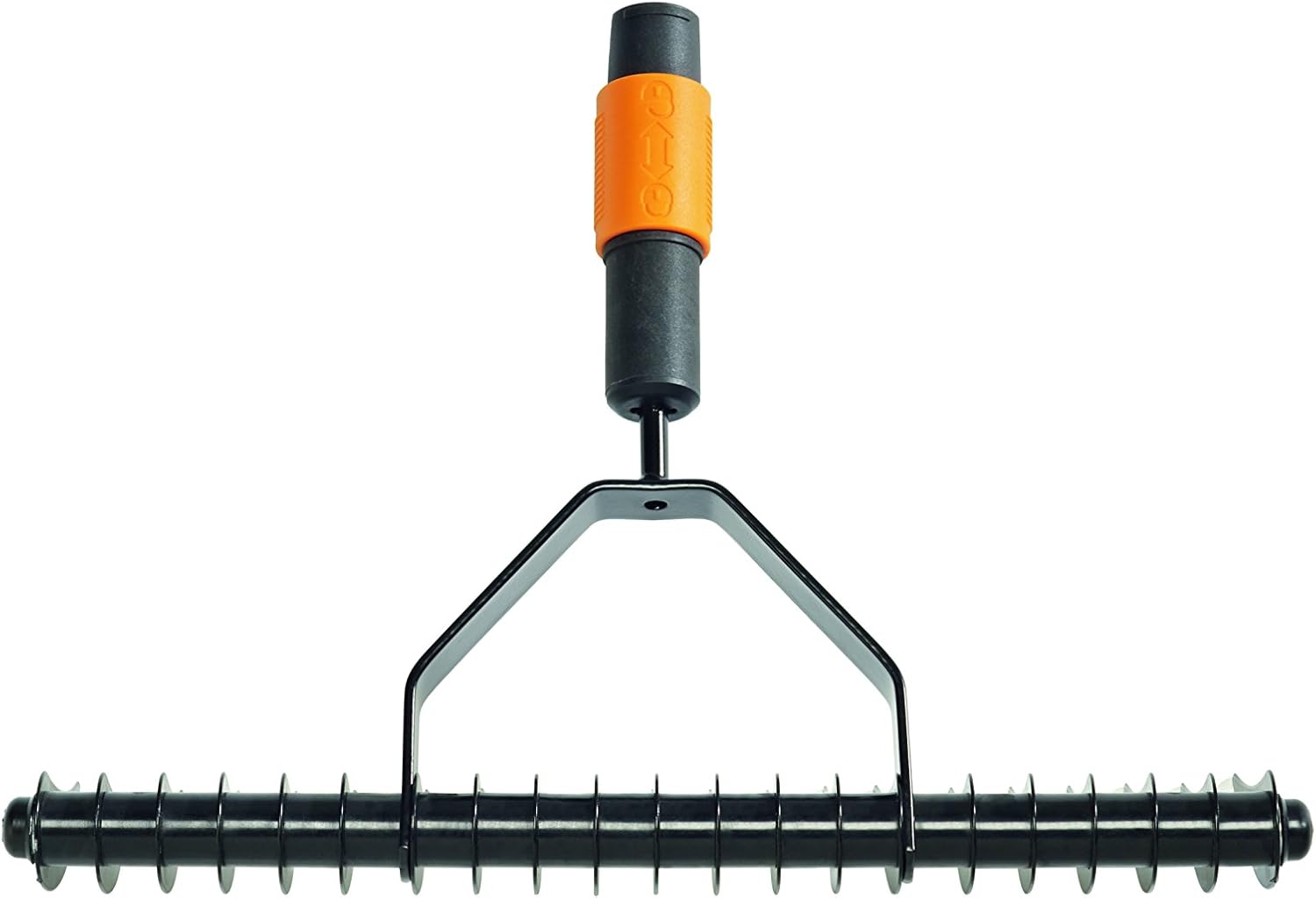 Scarificateur Manuel, Tête D'outil Quikfit, Largeur: 37 cm, Noir/Orange, Quikfit, 1000655
