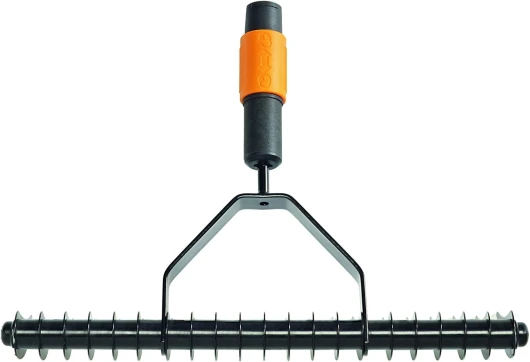 Scarificateur Manuel, Tête D'outil Quikfit, Largeur: 37 cm, Noir/Orange, Quikfit, 1000655