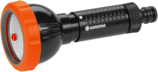 Lance-arrosoir grand débit de Gardena : lance de jardin pour un débit d'eau élevé, avec jet d'eau réglable en continu (2847-20) 90 x 220 x 90 mm Lance-arrosoir Unique