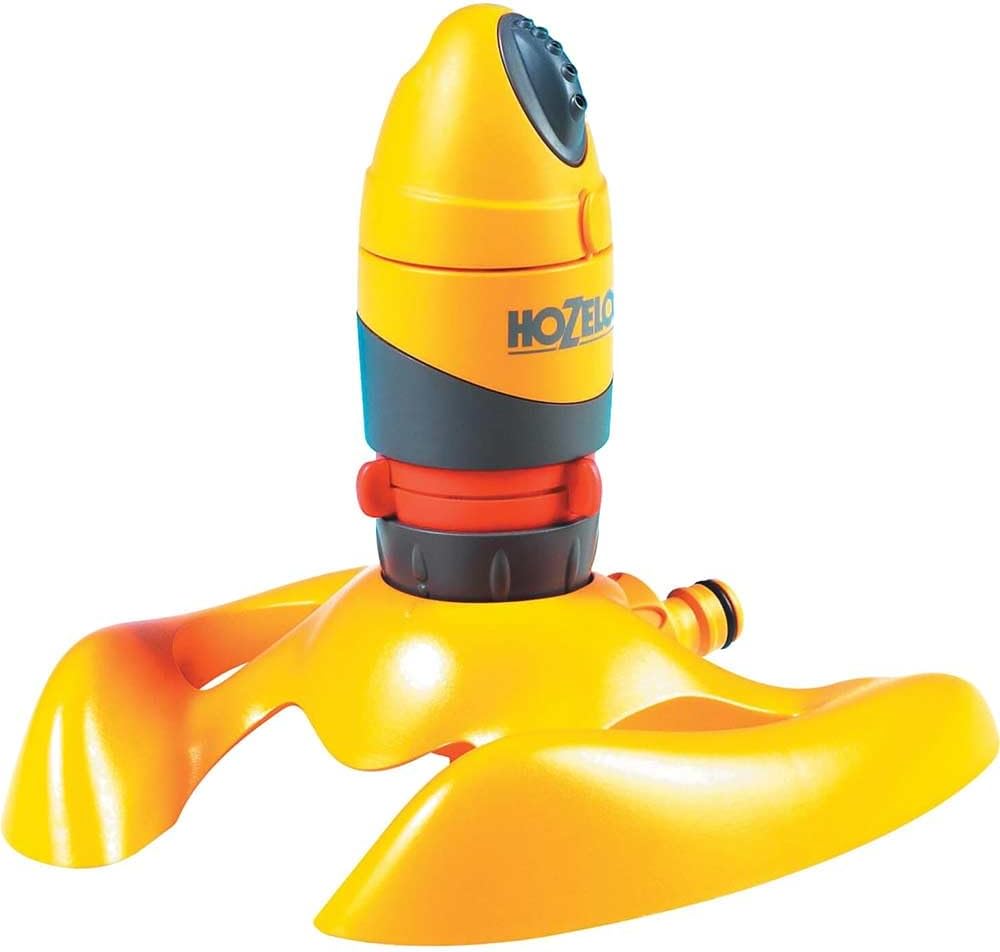 Arroseur Rotatif Pro 314 M²: Arroseur Pulvérisateur sur Socle Grande Surface Ø 20M, Ultra Uniforme grâce au Moteur Hydraulique et aux 2 Schémas de Pulvérisation, Direction 360° [2336P0000] Pro Traîneau