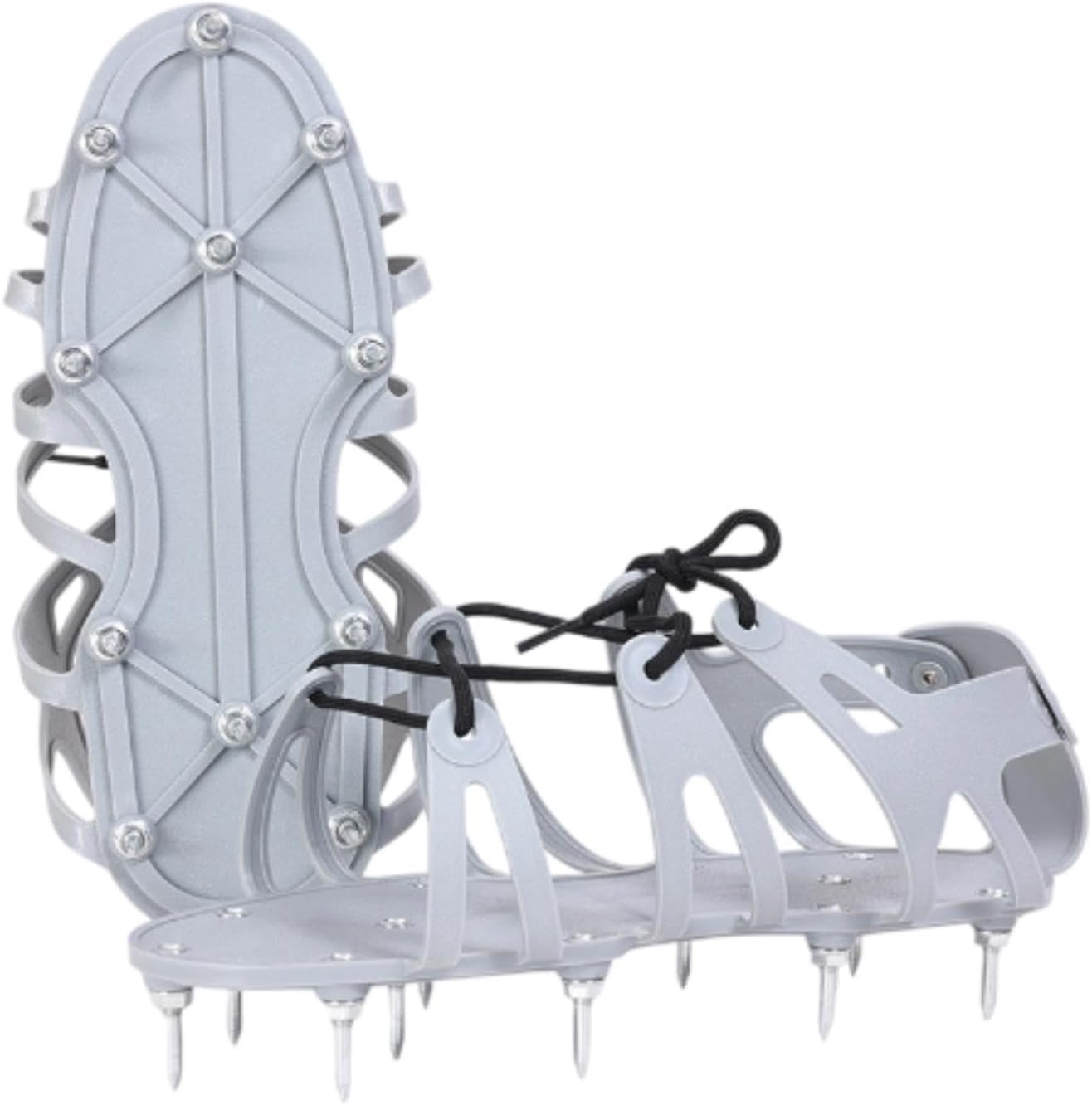 Perfk Chaussures à crampons pour aérateur de pelouse, outil d'aération de jardin pour pour l'installation de couvertures, Clou 5.0 Cm