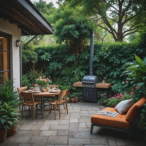 Les secrets du barbecue monolith pour un jardin convivial