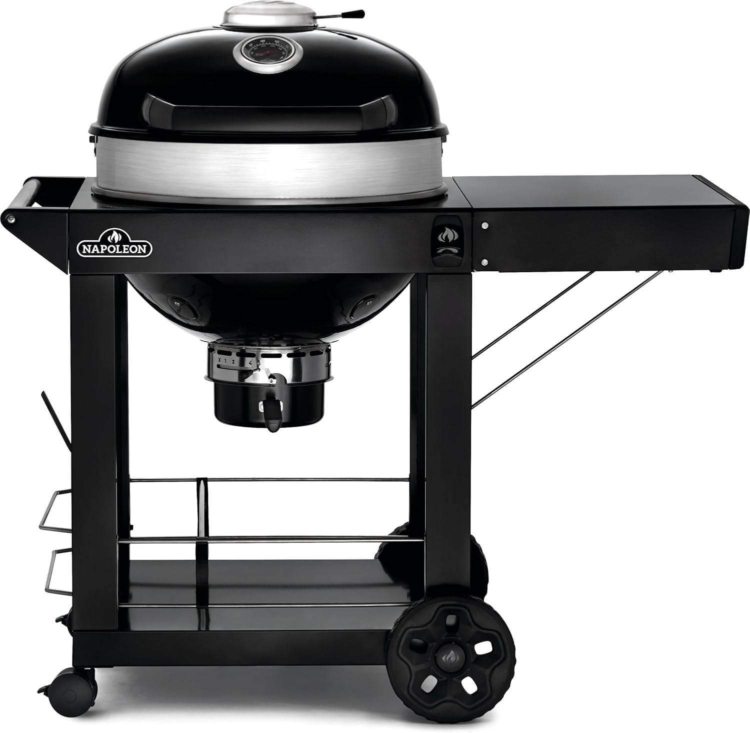 Barbecue Charbon Kettle Pro 57cm sur Chariot