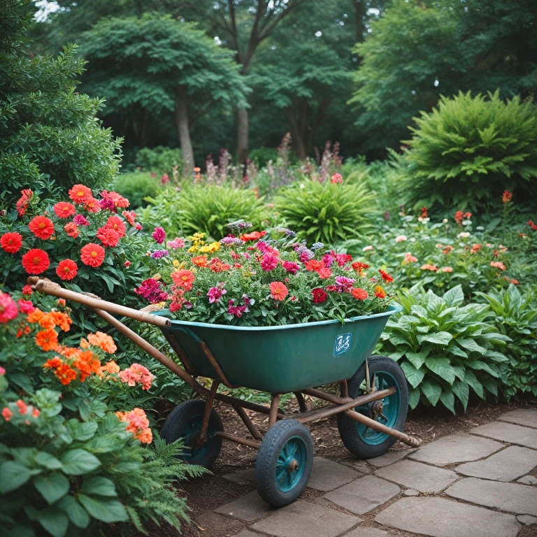 Optimisez votre jardinage avec la brouette d'outils Perrin