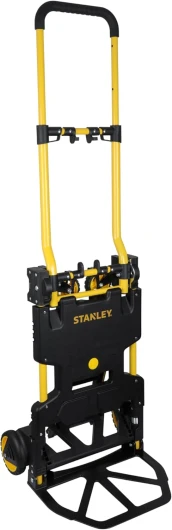 SXWTD-FT585 2-en-1 Diable et Chariot Pliable - Demenagement Max - 70KG - Pliant Max - 137KG - Chariot de Transport Pliable - avec Roues Solides - Plastique/Acier Unique