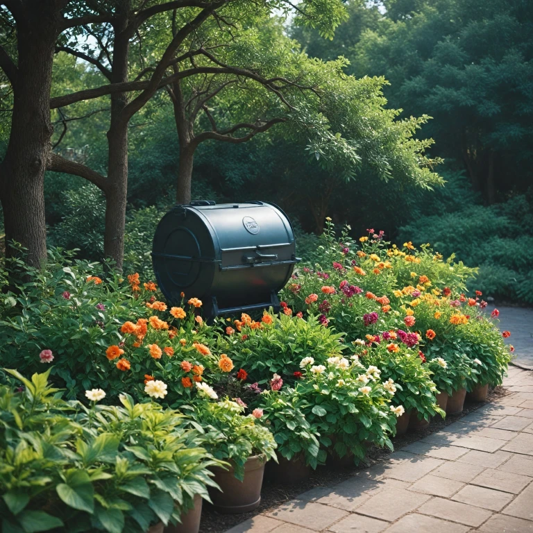 Optimisez votre jardin avec un composteur Deuba