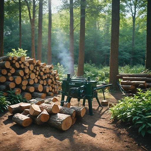 Optimiser l'utilisation de la fendeuse de bois Lumag pour votre jardin