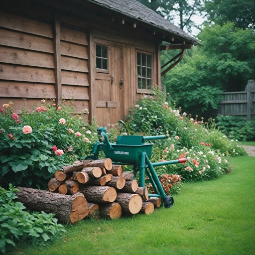 Optimisez votre jardinage avec la fendeuse de bois Scheppach
