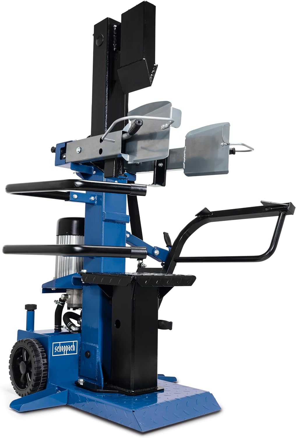 Fendeur de bois compact 10 t 230 V - Puissance de fendage 10 tonnes - Puissance 3500 W - Longueur du bois 1070 mm / Ø max - 380 mm - Table pivotante - Bois dur et bois tendre – Avec