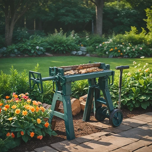 Optimisez votre jardinage avec une fendeuse de bois Ryobi