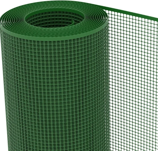 Filet en Plastique Quadra 10 Vert 1,00x5 m, Filet de Protection Multi-Usages pour Balcons, Terrasses, Portails et Clôtures 1,00 x 5 m Vert