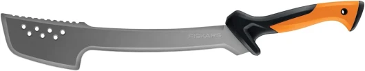 Serpe/hache CL-581, avec étui en nylon, longueur de lame : 46 cm, acier trempé/plastique, noir/orange, 1051236 Hache de machette