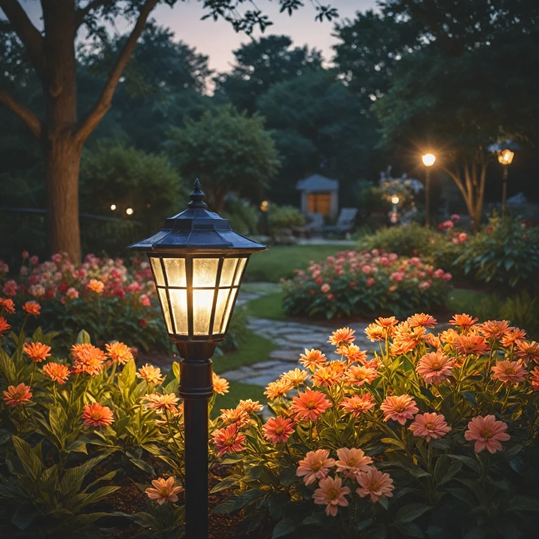 Optimisez votre jardin avec une lampe solaire Philips