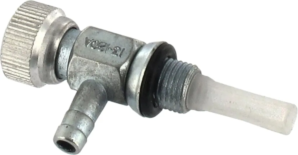 GREENSTAR - Robinet À Essence Avec Filtre Nylon - Adaptable Pour Moteurs BERNARD - Filetage M10 x 100 - Pour Tuyau Ø 6mm - Remplace Origine 11043, 011043 Bidon Moteurs Bernard