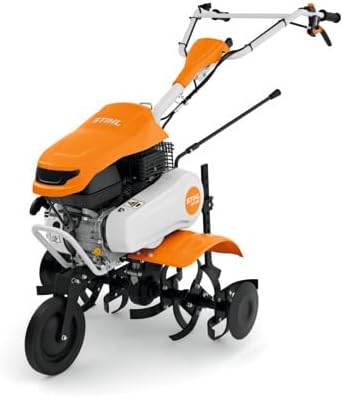 STIHL Motoculteur MH600 idéal pour travailler sur de grandes surfaces et terrains difficiles - Largeur de travail 78 cm et deux vitesses avant et une marche arrière