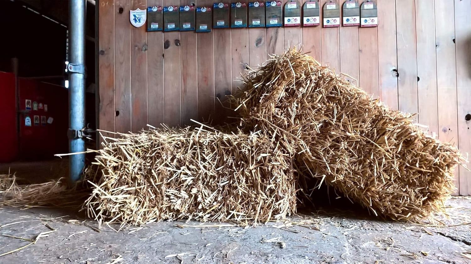 Le Petit Ballot Ballot de Paille de blé - 10 à 12kg - Naturel - 60x 40x 50cm