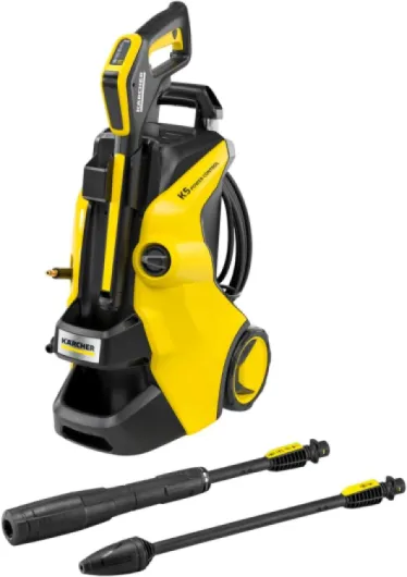 Nettoyeur Haute Pression K 5 Power Control, Pression : Max - 145 Bar, Débit : 500 l/h, Surface : 40 m²/h, Filtre à Eau, Poids : 13 kg, Flexible et Pistolet Haute Pression, Rotabuse, Lance Base