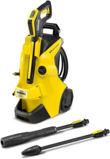 Nettoyeur Haute Pression K 4 Power Control, Pression : Max - 130 Bar, Débit : 420 l/h, Surface : 30 m²/h, Filtre à Eau, Poids : 11,5 kg, Flexible et Pistolet Haute Pression, Rotabuse, Lance Senza Kit Home