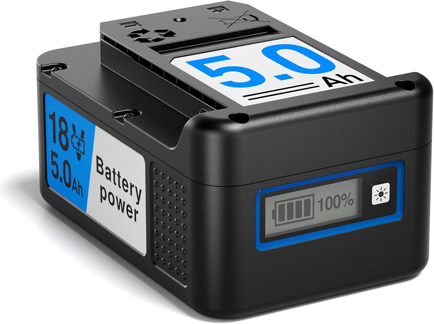 Batterie Rechange pour Kärcher Battery Power 18/50, Compatible avec Les Outils Electriques Kärcher 18V - 5.0 Ah 5,0 Ah