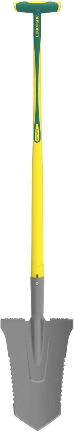 , Louchet Transplantation Duopro, Outil de Jardinage 33 cm avec Manche béquille Novagrip, idéal pour Le Jardinage, Parfait pour Les Professionnels et Amateurs