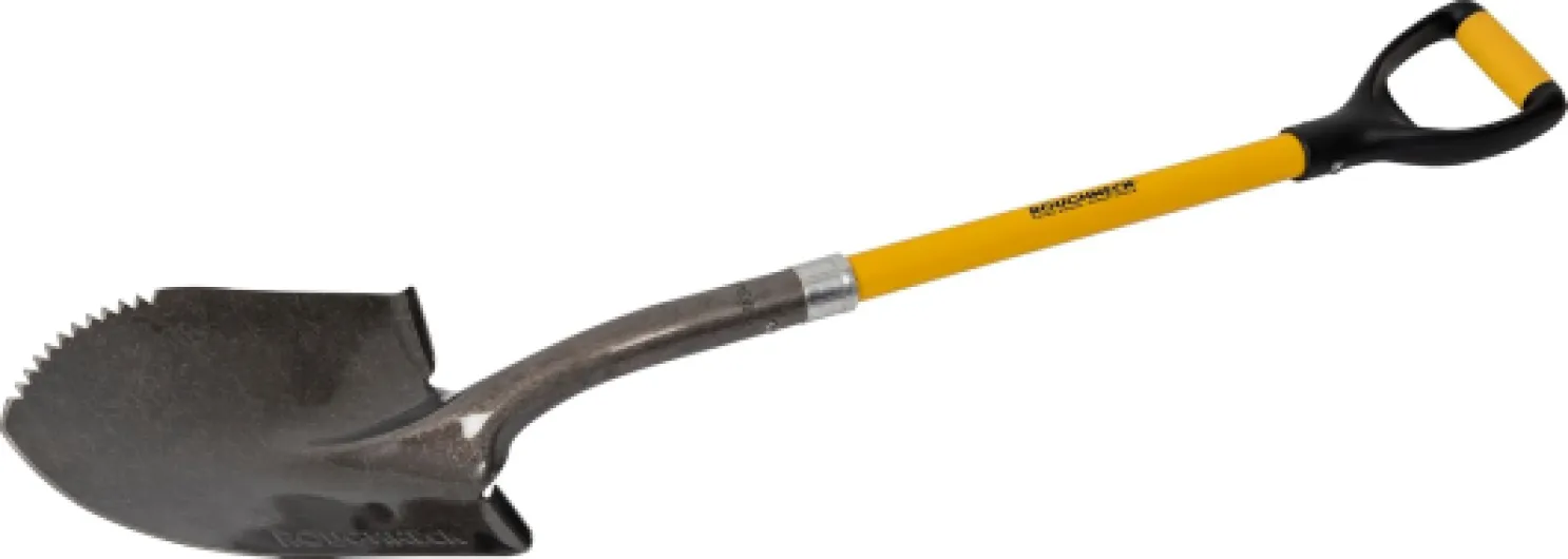 Olympia Pelle à manche long Roughneck Rou68044 - Bord dentelé pointu - Ronde - Noir/jaune