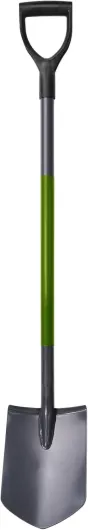HYCHIKA Pelle Jardinage, Pelle de Jardin, Beche Jardinage, Acier Trempé de Haute Qualité, Poignée Ergonomique, Poignée en D, pour Jardin, Creuser, Construction, Transplantation