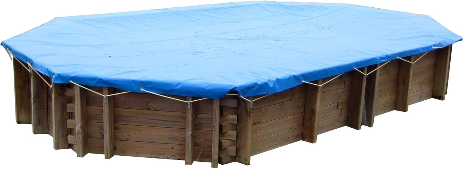 Bâche d'hivernage pour piscine bois Sunbay