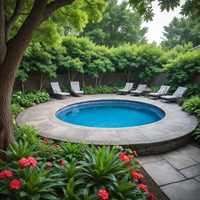 Aménager un espace piscine hors-sol gre dans votre jardin