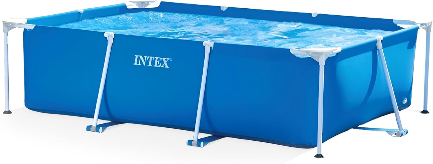 Piscine Metal Frame Junior rectangulaire Tubulaire (l) 3,00 x (l) 2,00 x (h) 0,75m 3,00 x 2,00 x 0,75 m Piscine seule