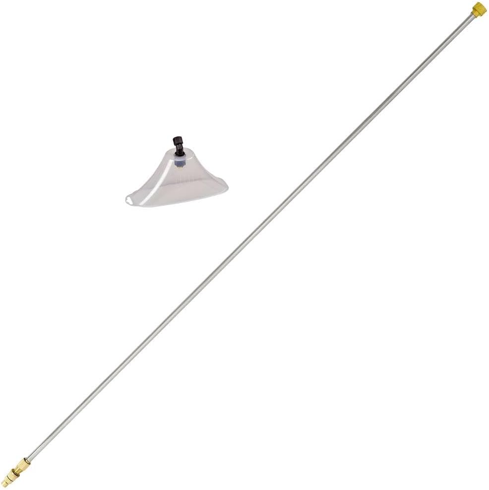 Lance téléscopique pour pulvérisateur à pression (avec cloche transparente, compatible avec GE-WS 18/35 Li, GE-WS 18/75 Li, GE-WS 18/150 Li)
