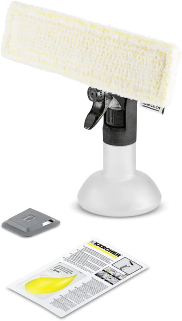 Kärcher 2.633-129.0 Pulvérisateur 2 En 1 + Grattoir Accessoire Pour Nettoyeurs De Vitres 1 unité (Lot de 1)