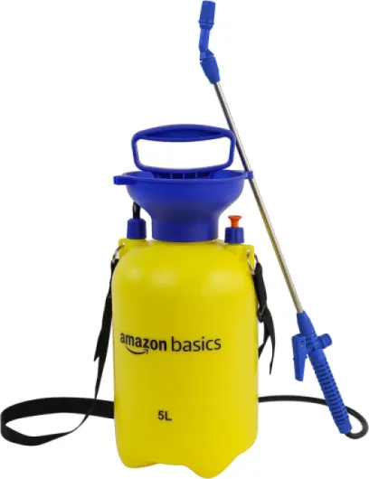 Pulvérisateur à pression avec mécanisme de déclenchement verrouillable, 5 litres