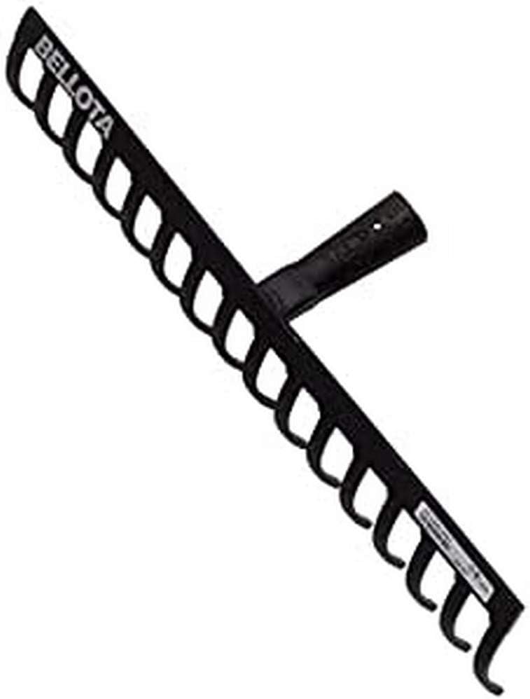 951-14 - Râteau de Jardin avec 14 Dents - Tête en Acier - Râteau à Usage Moyen pour le Jardinage - Manche Non Inclus