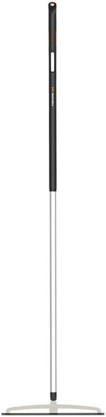 Râteau de jardin à 13 dents, Longueur : 164 cm, Largeur: 37,3 cm, Noir/Orange, Aluminium/Plastique, Xact, M, 1027039