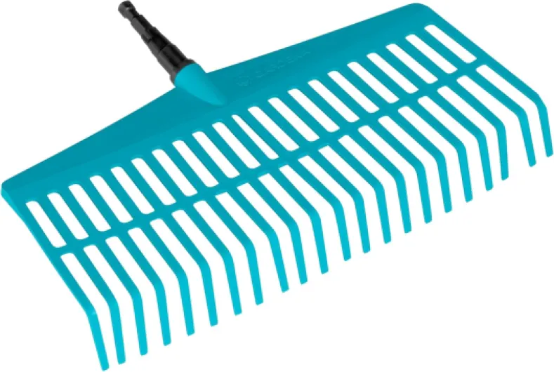 Balai-râteau Combisystem de Gardena : Balai à Dents maniable pour Le Balayage des Feuilles et des débris d'herbe, avec Dents en Plastique Robustes, Largeur de Travail 43 cm (3101-20) Balai-râteau (43 cm)