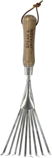 Spear & Jackson 5200BR Mini râteau traditionnel en inox pour bordures