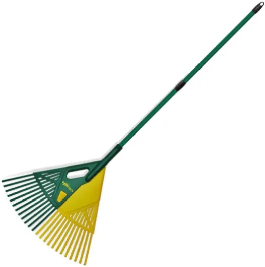 Râteau Ramasse-Feuilles GARDIREX - Manche Télescopique 2m, Tête 70cm Séparable - Feuilles, Branches, Herbe Coupée