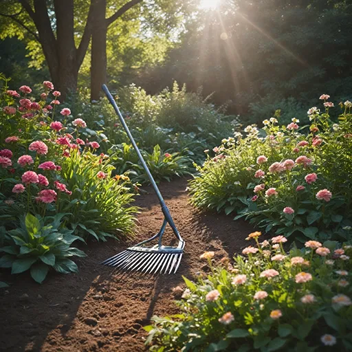 Optimisez votre jardinage avec le râteau Silverline