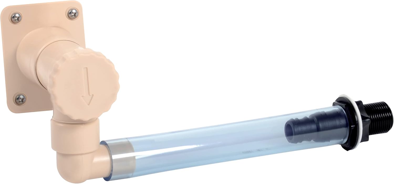 Kit Collecteur Carré CAPT'EAU pour Gouttière - Accessoire de Récupérateur d'eau - Beige, 20