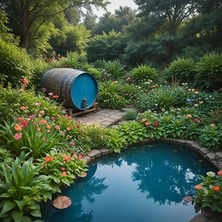 Optimiser l'utilisation d'un récupérateur d'eau naturel pour votre jardin