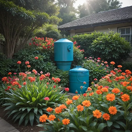 Optimisez votre jardin avec un récupérateur d'eau Graf