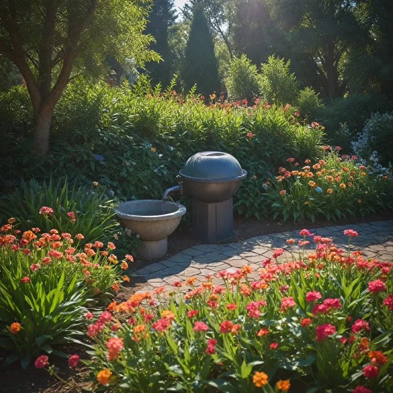 Optimisez votre jardin avec un récupérateur d'eau de vidaxl